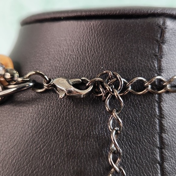 Signed Cookie Lee River Rock Necklace - Picture 4 of 5